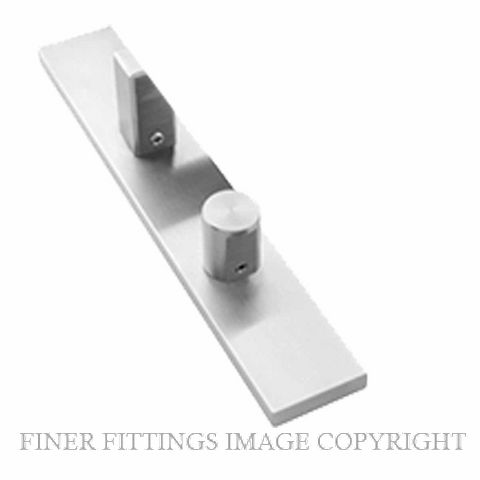 JNF IN.03.008.B1 TURN KNOB PLATE SATIN STAINLESS