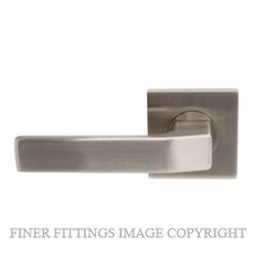 WINDSOR QUBE ELITE LEVER ON ROSE BRUSHED NICKEL
