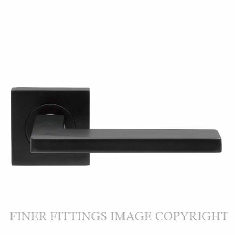 WINDSOR VECTOR ELITE LEVER ON ROSE MATT BLACK