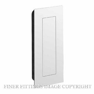 JNF IN.16.402.P RECTANGULAR FLUSH HANDLE WITH COVER POLISHED STAINLESS