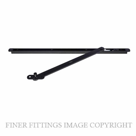 JNF IN.23.150.B CONCEALED OVERHEAD DOOR STOP BLACK