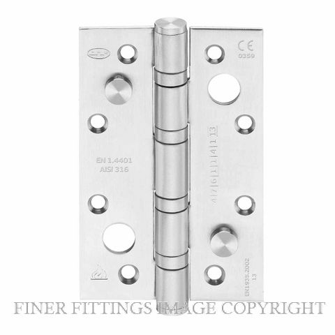 JNF IN.05.020.S.CF.316 SECURITY HINGE 316 SATIN STAINLESS