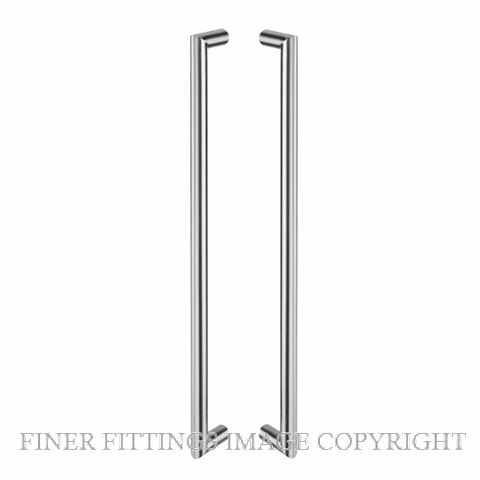 JNF IN.07.204.D.30.600 PULL HANDLE 30MM 600MM SATIN STAINLESS