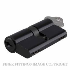 SDG21641 KA1 EURO DOUBLE KEYED LOCK CYLINDERS 45MM MATT BLACK