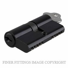 SDG21653 KA3 DUAL FUNCTION 80MM EURO LOCK CYLINDERS MATT BLACK