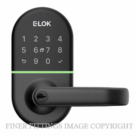 E LOK 605-60-BLK DEADLATCH 60MM MATT BLACK