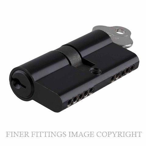 SDG21603-KA3 DUAL FUNCTION KEY-KEY EURO CYLINDER MATT BLACK