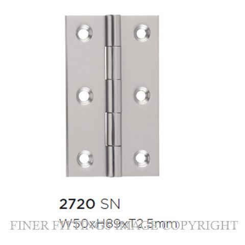 SDG SDG2720-SDG2724 FIXED PIN BRASS SATIN NICKEL