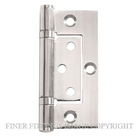 SDG 2797 HINGE - HIRLINE SATIN CHROME 100X49MM