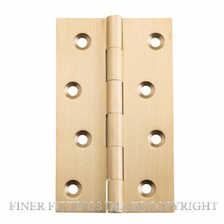 SDG 2822 HINGE FIXED PIN 100X60MM SATIN BRASS