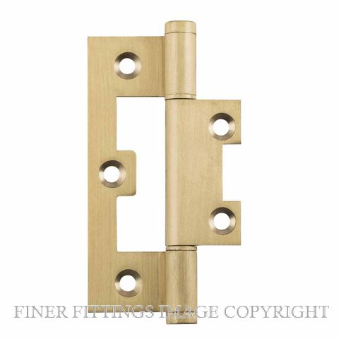 SDG 2848 HINGE HIRLINE BALL BEARING 89X35MM SATIN BRASS