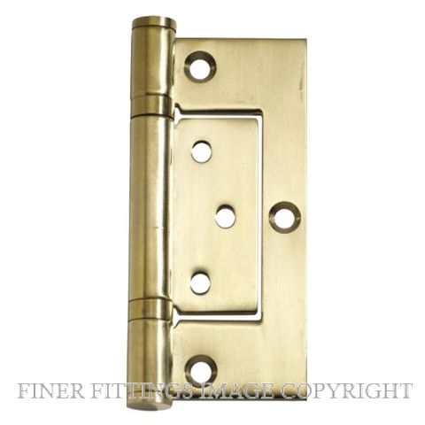 SDG 2497 HINGE HIRLINE BALL BEARING 100X49MM POLISHED BRASS