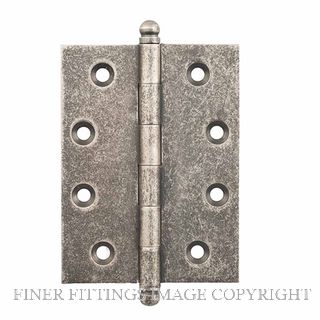 SDG 2528 HINGE - LOOSE PIN RUMBLED NICKEL 100X75MM