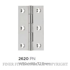 SDG SDG2620-SDG2624 FIXED PIN BRASS POLISHED NICKEL