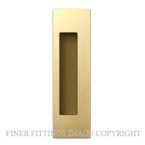 MARDECO BRS8003/190LH LEFT HAND FLUSH PULL SATIN BRASS