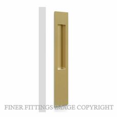 MARDECO BRS8102 FLUSH PULL 225MM SATIN BRASS