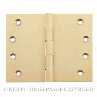 SDG 3681 HINGE BROAD BUTT 100 X 125MM SATIN BRASS