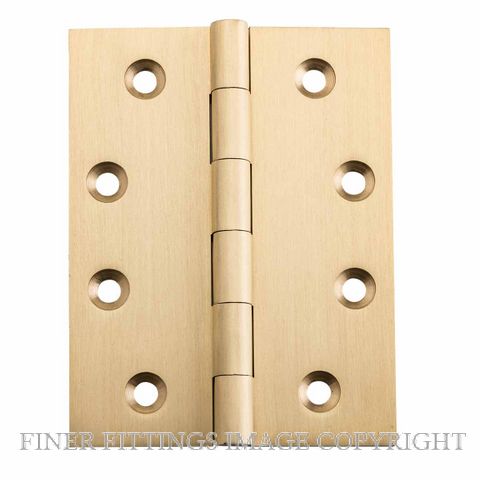 SDG21374 - SDG21375 FIXED PIN HINGE UNLACQUERED SATIN BRASS