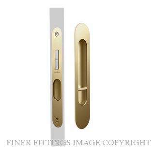 MARDECO MA9004/SET SB M SERIES PRIVACY SET SATIN BRASS