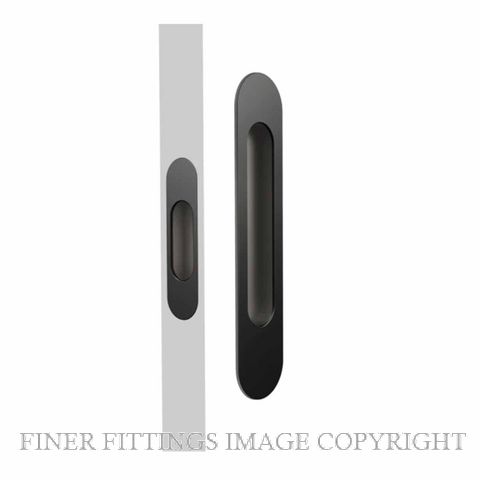 MARDECO MA9008/SET BL M SERIES FLUSH PULL X2 MATT BLACK