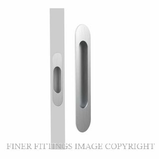 MARDECO MA9008/SET BSC M SERIES FLUSH PULL X2 BRUSHED SATIN CHROME