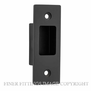 IVER 20423 SLIDING DOOR EDGE PULL MATT BLACK