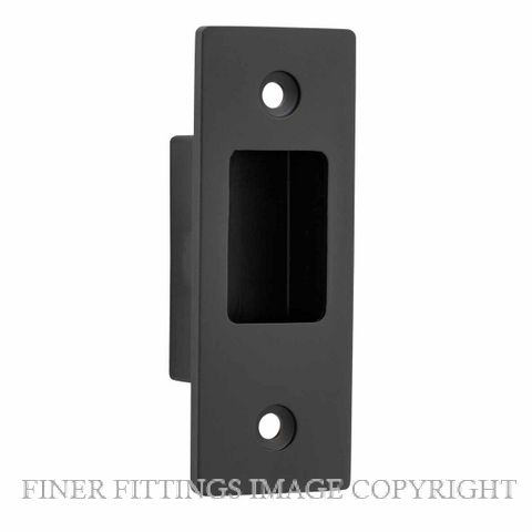 IVER 20423 SLIDING DOOR EDGE PULL MATT BLACK