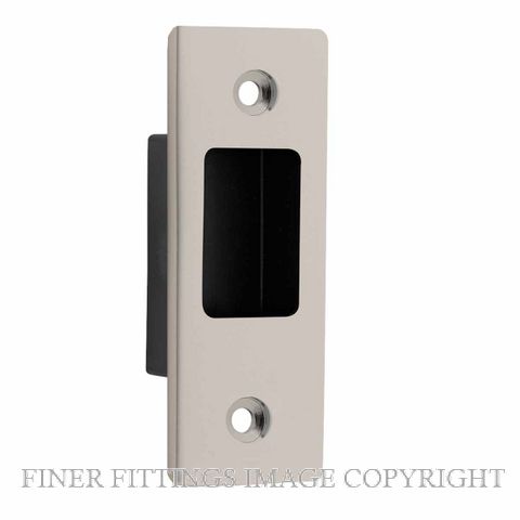 IVER 20429 SLIDING DOOR EDGE PULL SATIN NICKEL