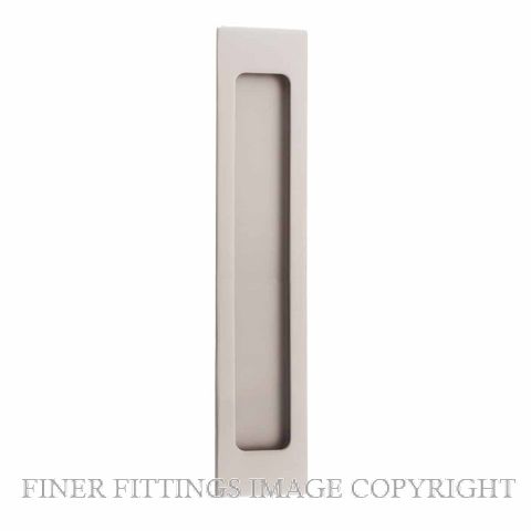 IVER 21785 FLUSH PULL RECTANGULAR SATIN NICKEL