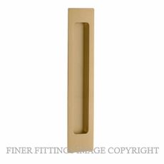 IVER 21782 FLUSH PULL RECTANGULAR BRUSHED BRASS