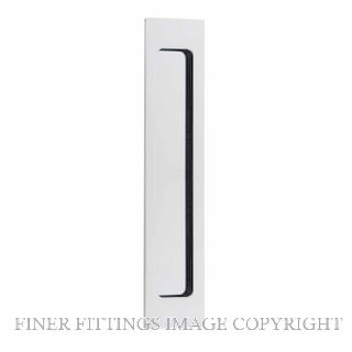 IVER 21783 FLUSH PULL RECTANGULAR CHROME PLATE