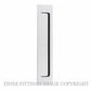 IVER 21783 FLUSH PULL RECTANGULAR CHROME PLATE