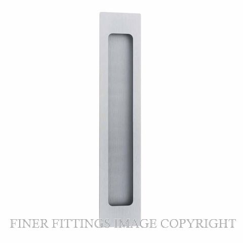 IVER 21784 FLUSH PULL RECTANGULAR BRUSHED CHROME