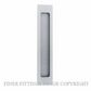 IVER 21784 FLUSH PULL RECTANGULAR BRUSHED CHROME