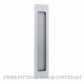 IVER 21784 FLUSH PULL RECTANGULAR BRUSHED CHROME