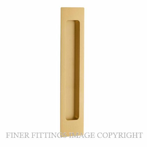 IVER 21786 FLUSH PULL RECTANGULAR PVD BRUSHED GOLD