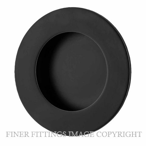 IVER 21791 FLUSH PULL ROUND MATT BLACK