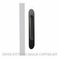 MARDECO MA9002/190 BL M SERIES FLUSH PULL MATT BLACK