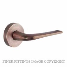 GAINSBOROUGH SIERRA ABC DOOR HANDLES 57MM AGED BRUSHED COPPER