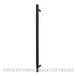 WINDSOR 8355-FF-BLK PLAIN PULL HANDLE (FF) 450MM MATT BLACK