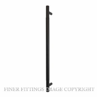 WINDSOR 8355-FF-BLK PLAIN PULL HANDLE (FF) 450MM MATT BLACK