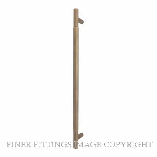 WINDSOR 8355-FF-RB PLAIN PULL HANDLE (FF) 450MM ROMAN BRASS