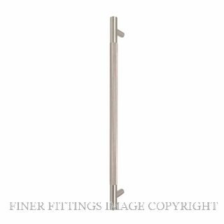 WINDSOR 8353-FF-BN DIAMOND KNURL PULL HANDLE (FF) 450MM BRUSHED NICKEL