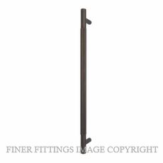 WINDSOR 8354 - 8360 DRB LINEAR KNURL PULL HANDLES DARK ROMAN BRASS