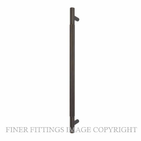 WINDSOR 8354 - 8360 DRB LINEAR KNURL PULL HANDLES DARK ROMAN BRASS