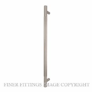 WINDSOR 8354-FF-BN LINEAR KNURL PULL HANDLE (FF) 450MM BRUSHED NICKEL