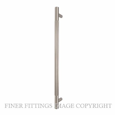 WINDSOR 8354 - 8360 BN LINEAR KNURL PULL HANDLES BRUSHED NICKEL