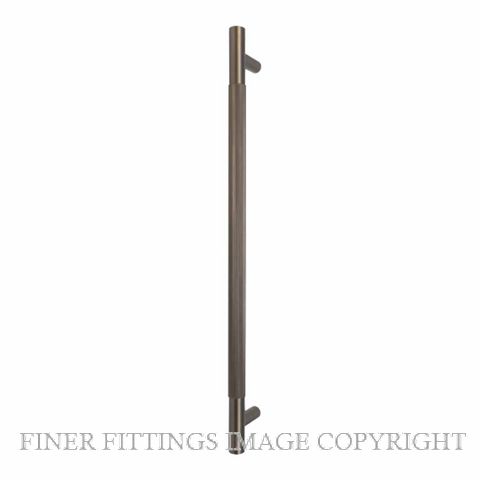 WINDSOR 8354 - 8360 GN LINEAR KNURL PULL HANDLES GRAPHITE NICKEL