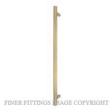 WINDSOR 8354 - 8360 MSB LINEAR KNURL PULL HANDLES MATT SATIN BRASS