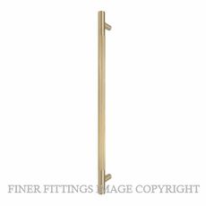 WINDSOR 8354 - 8360 MSB LINEAR KNURL PULL HANDLES MATT SATIN BRASS